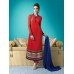 M16004 MEHAK RED & BLUE GEORGETTE PARTY WEAR SUIT 